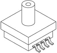 mpxh6115ac6u NXP Absolute Pressure Sensor, 115kPa Operating Max, Surface Mount, 8-Pin, 400kPa Overload Max, SSOP