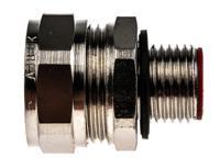 7tca296030r0096-spl16m16m Adaptaflex Swivel, Conduit Fitting, 16mm Nominal Size, M16, Brass, Silver IP66, IP67, IP68, IP69K rating