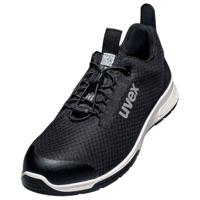 8475343 uvex 84753 Unisex Black, White Non Metallic Toe Capped Safety Trainers, UK 9, EU 43