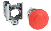 xb4bt842 Schneider Electric Harmony, Red, Pull to Reset 40mm Mushroom Head Emergency Button
