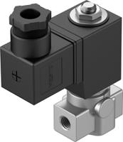 vzwd-l-m22c-m-g18-30-v-1p4-15-r1 Festo 2/2 Pneumatic Solenoid Valve - Solenoid/Spring G 1/8 VZWD Series, 1491852