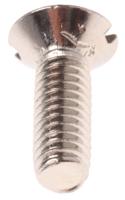482-9287 RS PRO Slot M4 Countersunk Brass Machine Screws DIN 963 x 12.0mm