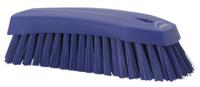 38908 Vikan Hard Bristle Purple Scrubbing Brush, 36mm bristle length, Polyester bristle material
