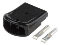 sbsminiblk-15 Anderson Power Products Battery Connector, 52A