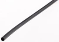 344-00240-lvr-2412-pvc-bk HellermannTyton Heat Shrink Tubing, Black 2.4mm Sleeve Dia. x 5m Length 2:1 Ratio, LVR Series