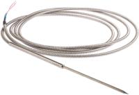 90235034-386-1001-1-5-150-2-04-3100317 Jumo PT100 RTD Sensor, 5mm Dia, 150mm Long, 3 Wire, Probe, Class B +260°C Max