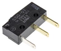 ssg-5t Omron Pin Plunger Subminiature Micro Switch, Tab Terminal, 5 A @ 125 V ac, SPDT, IP40