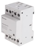 226400244710 Finder 22 Contactor, 24 V dc, 24 V ac Coil, 4-Pole, 63 A, 6 VA, 3NO + 1NC, 400/480 V ac