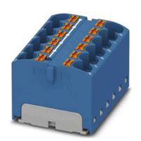 3273814 Phoenix Contact Distribution Block, 12 Way, 0.2 → 6mm², 32A, 450 V, Blue