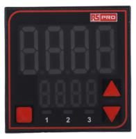 124-1066 RS PRO Panel Mount PID Temperature Controller, 48 x 48mm, 2 Output Relay, SSR, 110 → 240 V ac Supply Voltage