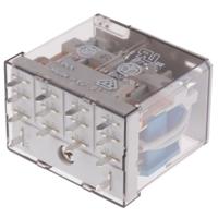 564490120000 Finder PCB Mount Power Relay, 12V dc Coil, 12A Switching Current, 4PDT