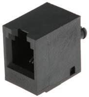 ss-6544-nf Bel-Stewart SS-65 Series Female RJ22 Connector, Through Hole Straight 4P4C -Way