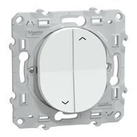 s320208 Schneider Electric White Switch Mechanism 6A, Ovalis C Series Series