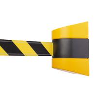 899-35-nv-d4 Tensator Black & Yellow Retractable Barrier, 8m, Yellow/Black Tape