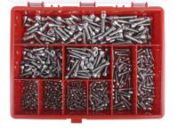 225-3363 RS PRO Stainless Steel 545 Piece Hex Socket Drive Screw/Bolt Kit