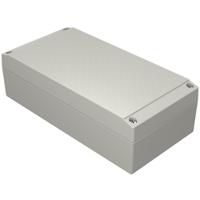 041020060 Rose Aluform Series Grey Die Cast Aluminium Enclosure, IP66, IK09, Grey Lid, 200 x 100 x 61mm