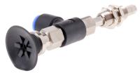 zpr25cnk10-08-a10 SMC 25mm Flat with Rib NBR Suction Cup ZPR25CNK10-08-A10, M10 x 1