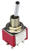 2-1825138-8 TE Connectivity Toggle Switch, PCB Mount, On-On, DPDT, Solder Terminal