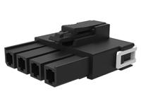 200456-1214 Molex, 200456 Female PCB Connector Housing, 5.7mm Pitch, 4 Way, 1 Row