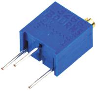 3266w-1-203lf 20kΩ, Through Hole Trimmer Potentiometer 0.25W Top Adjust Bourns, 3266