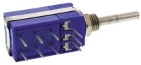 54cad-e28-b13p50l Bourns 54 5kΩ Rotary Potentiometer 1-Gang Panel Mount, 54CAD-E28-B13/P50L