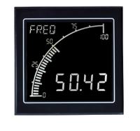 apm-m2-ano Trumeter LCD Digital Panel Multi-Function Meter for MPS, Voltage or Frequency, 68mm x 68mm