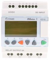 88970141 Crouzet Millenium 3 Series Logic Module, 24 V dc Supply, Relay Output, 6-Input, Analogue, Digital Input