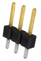 77311-118-03lf Amphenol Communications Solutions Bergstik Series Straight Through Hole Pin Header, 3 Contact(s), 2.54 mm Pitch, 1 Row,