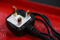 452-669 RS PRO IEC C7 Socket to Type G UK Plug Power Cord, 1.5m