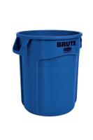 fg262073blue Rubbermaid Commercial Products BRUTE 75L Blue Polyethylene Waste Bin