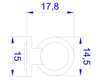 175-2588 RS PRO Black EPDM  Edging Strip, 20m