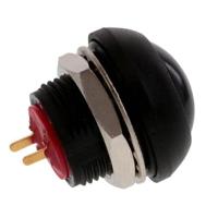 pb6b2rs2m4cal00 TE Connectivity PB6 Series Push Button Switch, (On)-Off, Panel Mount, SPST - NO, 50 V dc, 125V ac, IP68