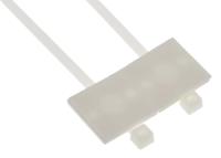 156-00654-t50rmb4a-pa66-na HellermannTyton Cable Tie, Assembly, 200mm x 5.4 mm, Natural Nylon, Pk-50
