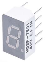 hdsp-7501 HDSP-7501 Broadcom 7-Segment LED Display, CA Red 5.4 mcd RH DP 7.6mm