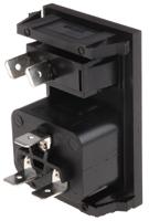 bzv49z000098 Bulgin C20 Snap-In IEC Connector Male, 16A, 250 V