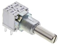 p11l2v0flsy00102ka Vishay P11L 1kΩ Rotary Potentiometer 2-Gang Panel Mount, P11L2V0FLSY00102KA