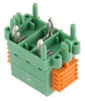 1864040 Phoenix Contact SDC 2.5/ 3-PV-5.0-ZB Series PCB Terminal Block, 3-Contact, 5mm Pitch, Through Hole Mount, 1-Row, Screw