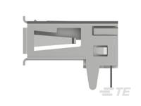 6364372-2 TE Connectivity Right Angle, Through Hole, Socket- Single Port Type A 2.0 USB Connector