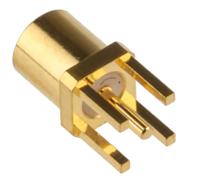 mmcx-j-p-h-st-th1 Samtec MMCX Series, Jack Through Hole MMCX Connector, 50Ω, Solder Termination, Straight Body