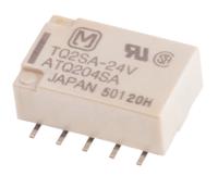 tq2sa-24v Panasonic Surface Mount Signal Relay, 24V dc Coil, 1A Switching Current, SPDT
