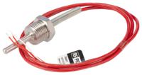 350-417 RS PRO PT100 Temperature Sensor, 6mm Dia, 50mm Long, 3 Wire, Probe, 200°C Max