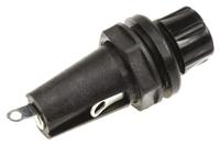 fx02961 Bulgin 6.3A Panel Mount Fuse Holder for 5 x 20mm Fuse, 1P, 250V ac