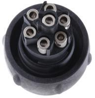 uts6jc147pscr Souriau Sunbank by Eaton Circular Connector, 7 Contacts, Cable, Standard Connector, Socket, Male, IP68, IP69K, UTS