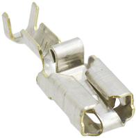 160759-4 TE Connectivity Positive Lock .250 Mk I Series Female Crimp Terminal, 20AWG Min, 15AWG Max