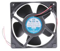 541-5126 RS PRO Axial Fan, 12 V dc, DC Operation, 124m³/h, 3W, 240mA Max, 120 x 120 x 38mm