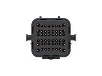 2366509-1 TE Connectivity, 2366509 Connector Housing Receptacle Black Cable Mount 48 Way, Cable Termination