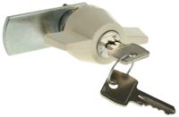 b90-03-455e Euro-Locks a Lowe & Fletcher group Company Camlock, 13.2mm Panel-to-Tongue, 22.3 x 19.2mm Cutout, Key Unlock