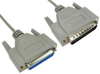 236-9139 RS PRO Male 25 Pin D-sub to Female 25 Pin D-sub Serial Cable, 1m
