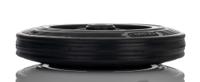 pvr25050x20lm58 Tente Black Rubber Ageing Resistant Trolley Wheel, 250kg