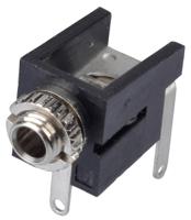 1501-09 Lumberg Jack Connector 2.5 mm PCB Mount Mono Socket, 2Pole 300mA